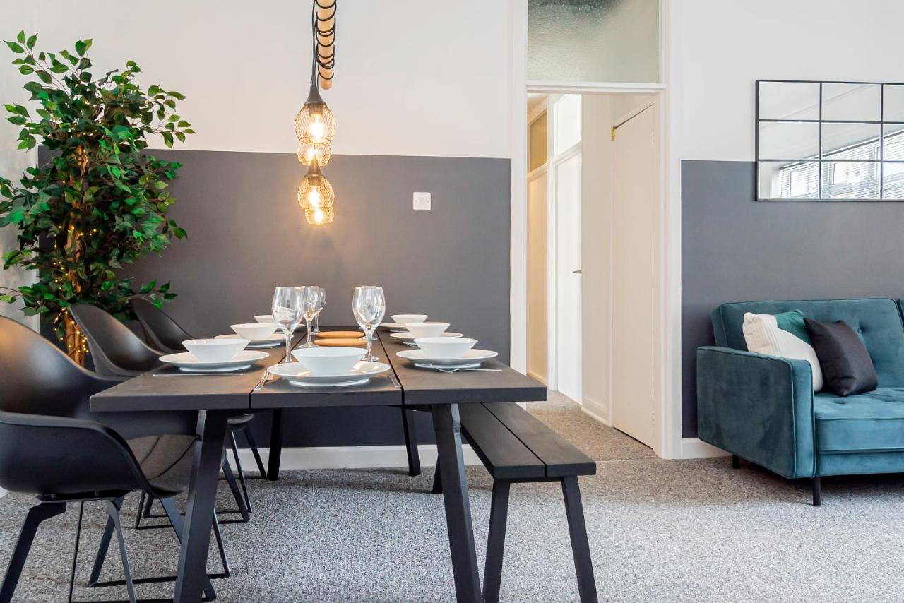 City Centre 3 Bed 8 Guest Parking Near Mayflower Southampton Exterior photo